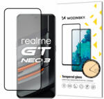Wozinsky Super Tough Full Glue edzett üveg teljes képernyő keretben Case Friendly Realme GT Neo 3 Fekete
