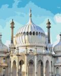 Festés számok szerint - Royal Pavilion, Brighton, Anglia Méret: 40x50cm, Keretezés: Keret nélkül (csak a vászon)