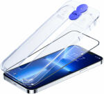 JOYROOM Knight üveg iPhone 14 Plus készülékhez, átlátszó rögzítőkészlettel (JR-H11)