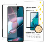 Wozinsky szuper tartós Full Glue edzett üvegből készült teljes képernyő keretben Case Friendly Motorola Edge 30 fekete