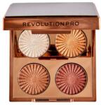 Revolution PRO Paletă fard de ochi - Revolution Pro Goddess Glow Eye Quad Eyeshadow Palette Sunkissed