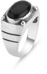 BeSpecial Inel argint cu onix oval (ITU0163_206)