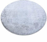 My carpet company kft Modern, mosható szőnyeg LAPIN kör shaggy, csúszásgátló szürke / e (C263)