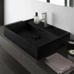 Laufen Kartell by Laufen mosdó csiszolt alsó felülettel 60x46 cm, matt fekete H8163337161041 (H8163337161041)