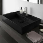 Laufen Kartell by Laufen mosdó csiszolt alsó felülettel 60x46 cm, fényes fekete H8163330201041 (H8163330201041)