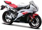 Maisto Machetă moto Maisto [1: 18] - Yamaha YZF-R6 - White/Red (DCC-MAI07081W)