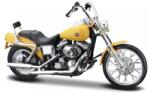 Maisto Machetă moto Maisto [1: 18] - Harley-Davidson FXDWG Dyna Wide Glide 2001 - yellow [set DCC-MAI31360-39-12] [GDJ-20-19139] (DCC-MAI19139)