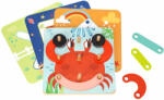 Tooky Toy Дървен образователен пъзел 4в1 th123 - 24 части