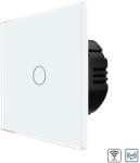 Luxion Intrerupator Simplu Wi-Fi + RF433 cu Touch din Sticla LUXION