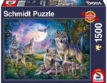 Schmidt Spiele Puzzle Schmidt din 1500 de piese - Lupi (58954) Puzzle
