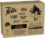FELIX Felix Megapack "La fel de bun pe cât arată" Pliculețe 80 x 85 g - Amestec pește II (cambulă, somon, ton, cod)