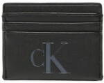 Calvin Klein Jeans Etui pentru carduri Sculpted Cardholder 6Cc Mono K60K610094 Negru