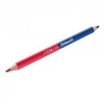 Pelikan Színes ceruza postairón PELIKÁN piros-kék vastag (00810838)
