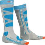 X-Socks Ski Control 4.0 Women Grey Melange/Turquoise