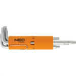 NEO TOOLS Imbuszkulcs Klt. Torx 8R. T10-50 (09524)