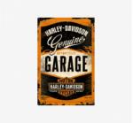 Tac Signs - Plăcuță metalică decorativă 3D [40x60cm] - Harley Garage (DCC-TACG3D24001)