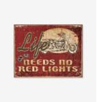 Tac Signs - Plăcuță metalică decorativă [32x41cm] - Legends Life Needs (DCC-TACD1535)