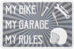 Oxford - Plăcuță metalică decorativă - MY RULES - 30x20cmx0.25mm (OX-OX378)