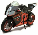 Welly Machetă moto Welly [1: 10] - KTM 1190 RC8R - Black/Orange (DCC-WELLY62806R)