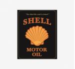 Tac Signs - Plăcuță metalică decorativă [30x38.5cm] - Shell Motor Oil (DCC-TACR98579)