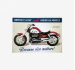 Tac Signs - Plăcuță metalică decorativă [30x41cm] - 2300 CC Rocket III (DCC-TACJO50925)