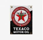 Tac Signs - Plăcuță metalică decorativă [32x41cm] - Texaco Motor Oil (DCC-TACD2564)