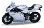 Welly Machetă moto Welly [1: 18] - MV Agusta F4S 1+1 Silver (DCC-WELLY12153A)