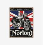 Tac Signs - Plăcuță metalică decorativă [32x41cm] - Norton Best Roadholder (DCC-TACD1953)
