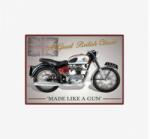 Tac Signs - Plăcuță metalică decorativă [30x41cm] - Royal Enfield (DCC-TACJO50929)