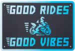 Oxford - Plăcuță metalică decorativă - GOOD VIBES - 30x20cmx0.25mm (OX-OX379)