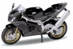 Welly Machetă moto Welly [1: 18] - Aprilia RSV 1000R Factory - Black (DCC-WELLY12807)