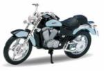 Welly Machetă moto Welly [1: 18] - Honda Shadow VT1100C - Blue/Black (DCC-WELLY19669)