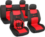 HD Racing UL-AG28505BKR Univerzális üléshuzat szett - piros -fekete (UL-AG28505BR)