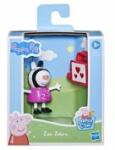 Peppa Pig Figurina zebra Zoe Prietenii amuzanti, 7 cm, Peppa Pig Figurina