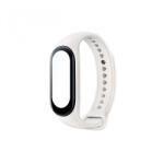  Xiaomi Mi Smart Band 7 gyári okosóra, okoskarkötő szilikon szíj, fehér BHR6199GL