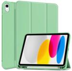 Haffner Apple iPad 10.9 (2022) tablet tok (Smart Case) on/off funkcióval, Apple Pencil tartóval - matcha green (ECO csomagolás) (FN0460) (FN0460)