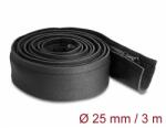 Delock Kábelbújtató neoprén hajlékony zipzárral 3 m x 100 mm fekete színű (20914)