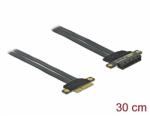 Delock PCI Express Riser kártya x4 - x4 hajlékony kábellel 30 cm (85768) - dellaprint