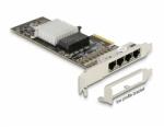 Delock PCI Express x4 kártya - 4 x RJ45 Gigabit LAN (88606) - dellaprint