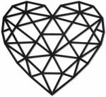 EWA Puzzle 3D decorativ HEART din lemn 169 piese @ EWA EduKinder World Puzzle