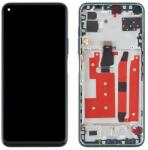  NBA001LCD10112003059 Gyári Honor 30S / Huawei Nova 7 SE zöld LCD kijelző érintővel, kerettel, előlap (NBA001LCD10112003059)