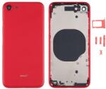  tel-szalk-150365 Apple iPhone SE 2020 piros akkufedél, hátlap, hátlapi kamera lencse, oldalsó gombok (tel-szalk-150365)