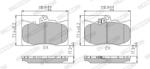 FERODO set placute frana, frana disc FERODO PREMIER FDB4216 (FDB4216)