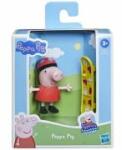 Peppa Pig Figurina Peppa cu skateboard Prietenii amuzanti, 7 cm, Peppa Pig Figurina