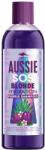Aussie SOS Blonde vegán hidratáló lila sampon 290 ml