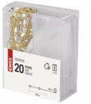 EMOS 20 LED arany csillag 1,9 m meleg fehér (DCGW09)