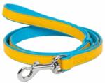 COLLAR Glamour Colors of freedom Lesa din piele pentru caini S-M, cu cod QR 18 mm / 122 cm
