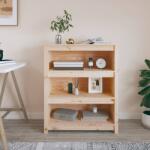 vidaXL Bibliotecă, 80x35x97 cm, lemn masiv de pin (821679) Biblioteca