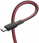 hoco. X69 type-C kábel (PD gyorstöltő), fekete-piros