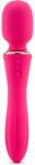 Nu Sensuelle Vibrator Nubii Mika Wand, 12 Moduri Vibratii, Incalzire, Silicon, USB, Roz Vibrator